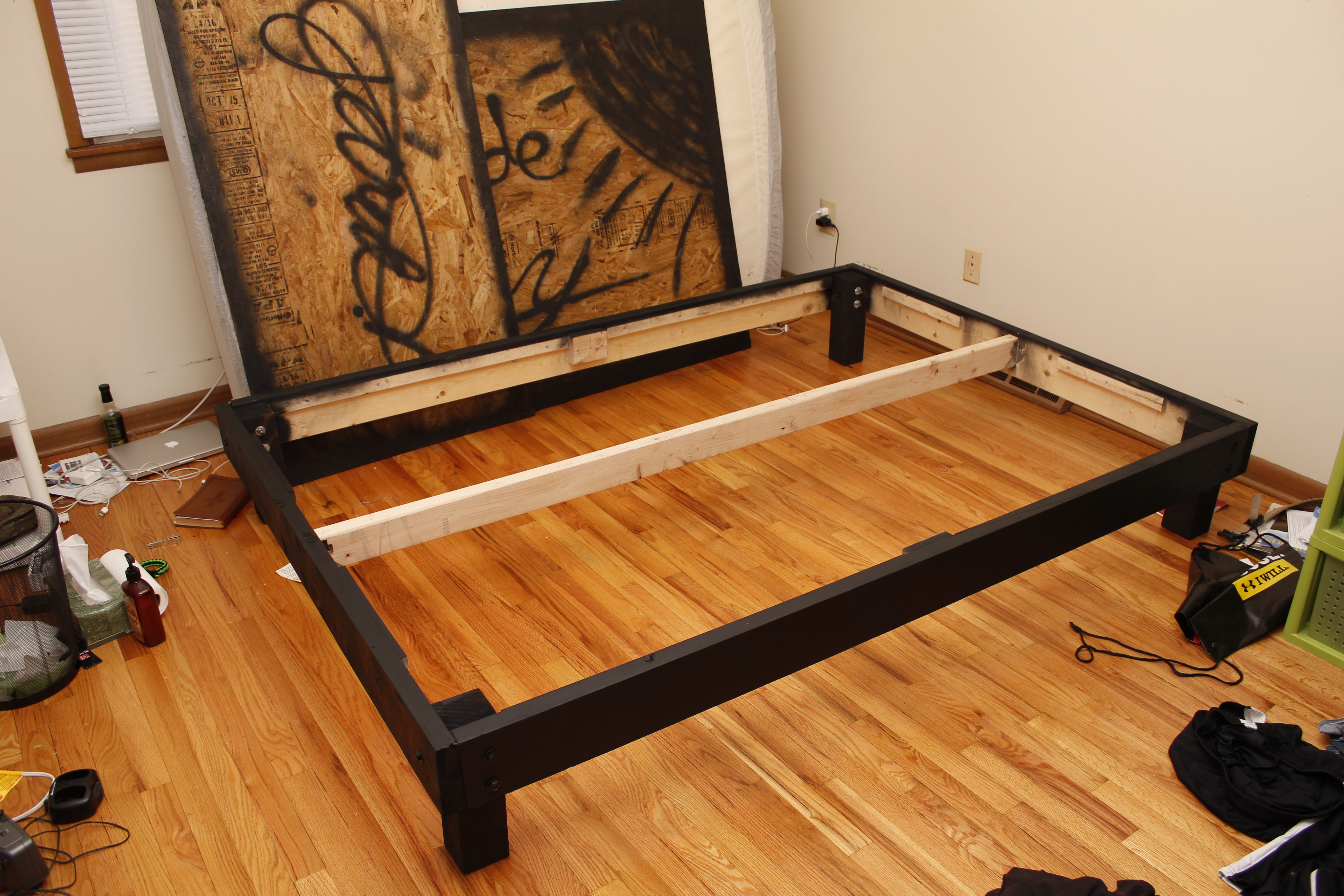 platform bed queen diy | Woodworking Wallpaper